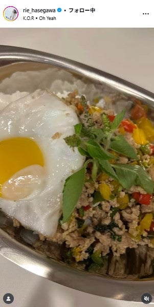 長谷川理恵Instagramより