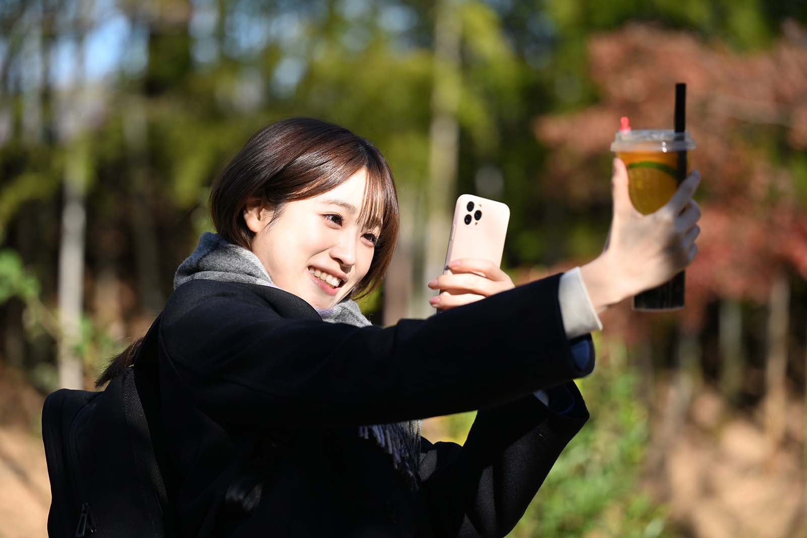 高橋ひかる「リビングの松永さん」第2話より（C）カンテレ