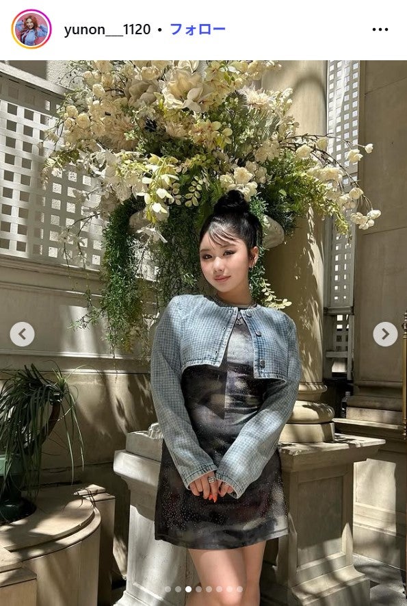 中島結音Instagramより