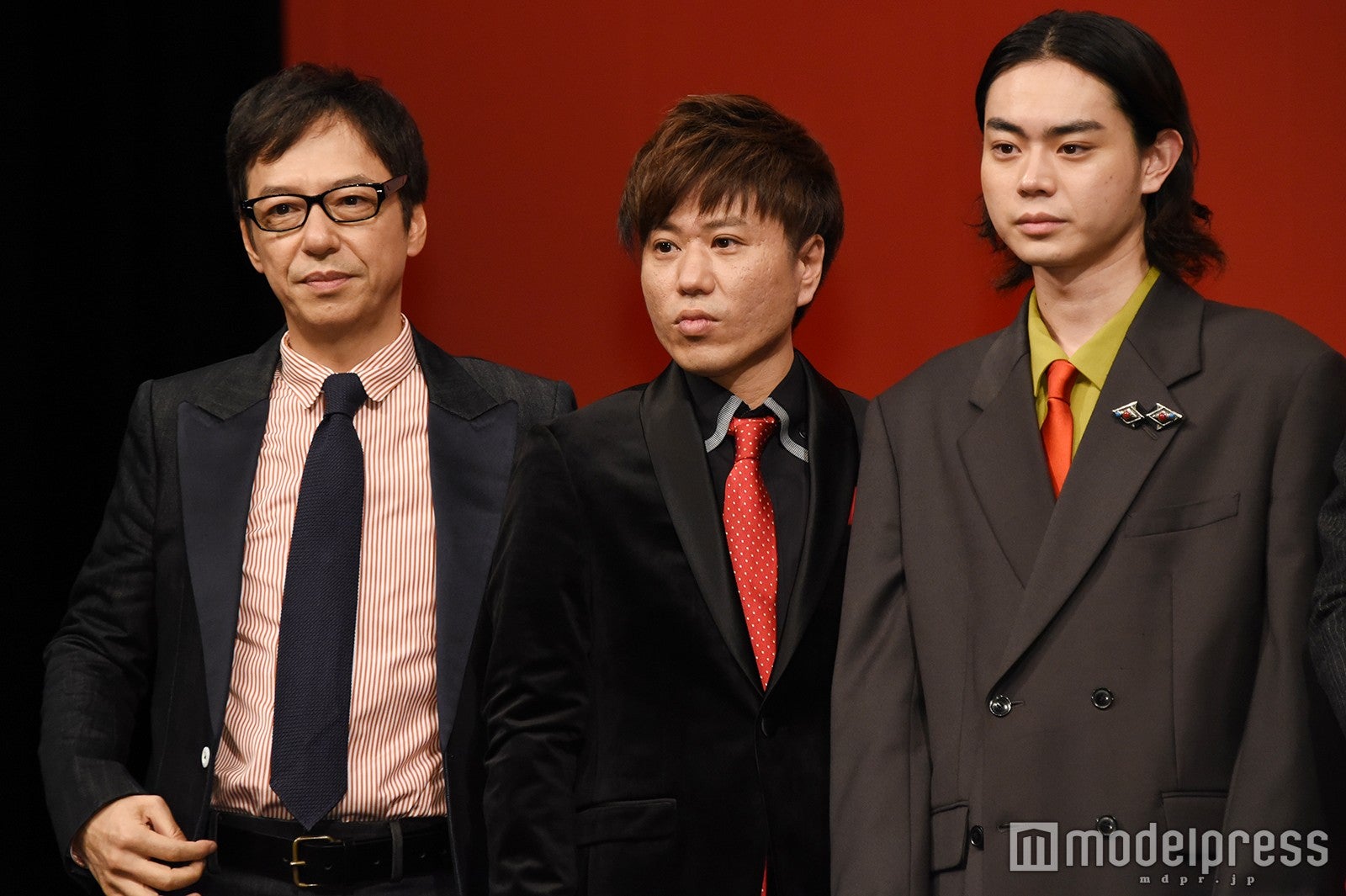 板尾創路監督、川谷修士、菅田将暉 （C）モデルプレス