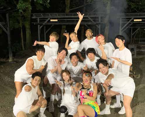 A.B.C-Z塚田僚一・EXITら総勢14名でキャンプ 兼近大樹&フワちゃんは意外な歌唱力を披露