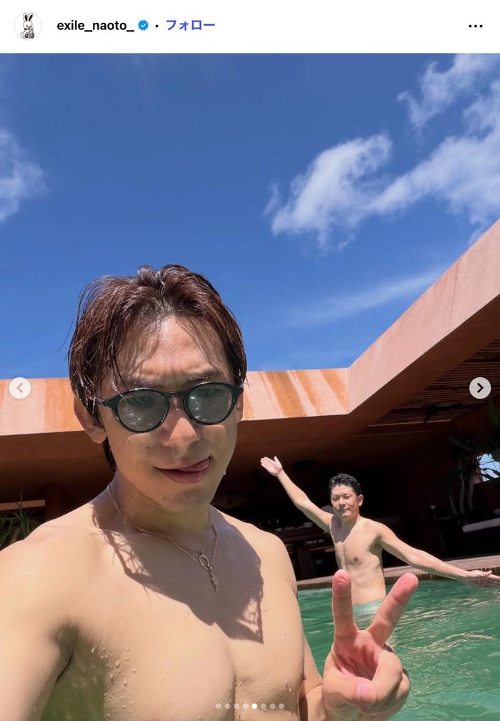 EXILE NAOTOInstagramより
