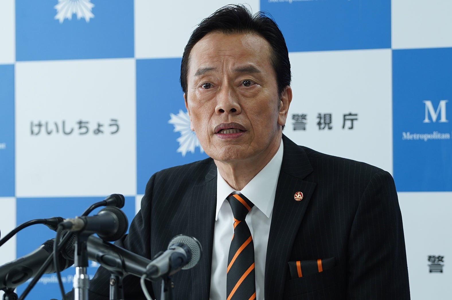 遠藤憲一「大追跡～警視庁SSBC強行犯係～」第1話（C）テレビ朝日・東映