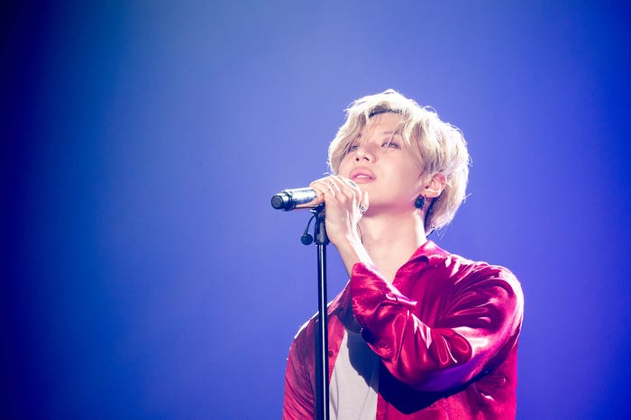 テミン「TAEMIN Japan 1st TOUR ~SIRIUS~」/写真:Takeshi Yao (提供写真)