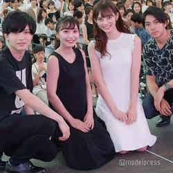 （左から）糸洲朝貴さん、廣川夏帆さん、大薮未来さん、小林三起さん （C）モデルプレス