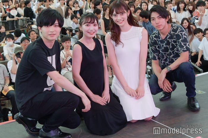 (左から)糸洲朝貴さん、廣川夏帆さん、大薮未来さん、小林三起さん (C)モデルプレス