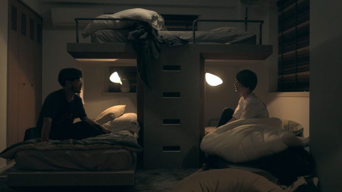 健司、流佳「TERRACE HOUSE TOKYO 2019-2020」9th WEEK(C)フジテレビ/イースト・エンタテインメント