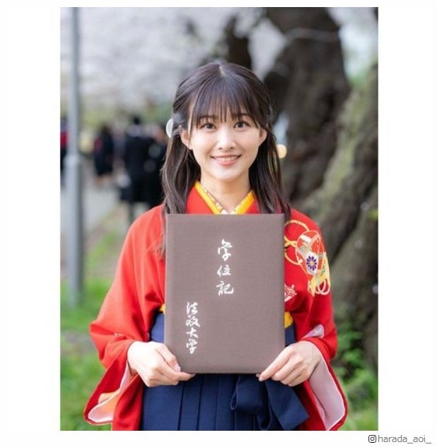 元櫻坂46原田葵、法政大学卒業を報告 今後にも言及