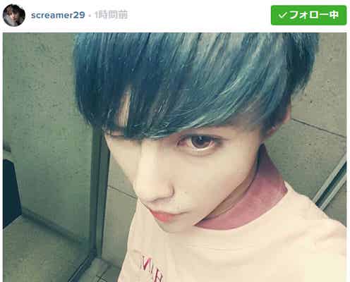“ネオイケメン”UsukeDevil、ブルーヘアにイメチェン 「なんでも似合う」「美しすぎる」と絶賛の声