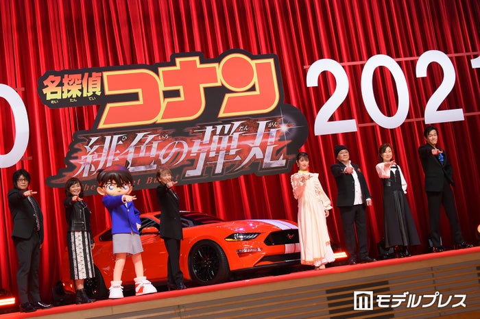 浜辺美波 豪華声優陣との共演に涙 名前の由来 南ちゃん とも対面 名探偵コナン 緋色の弾丸 モデルプレス