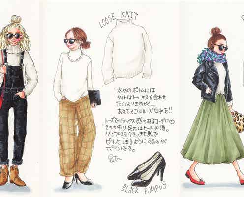 おしゃれさんこそ万能「白タートル」♡春服の誘惑を乗り切る防寒テク