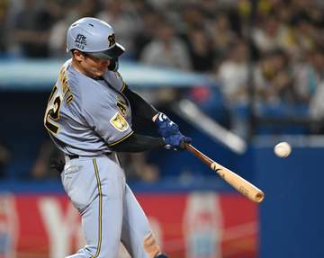 阪神・坂本が今季3号3ラン 虎党待つ左翼席へ会心のアーチ