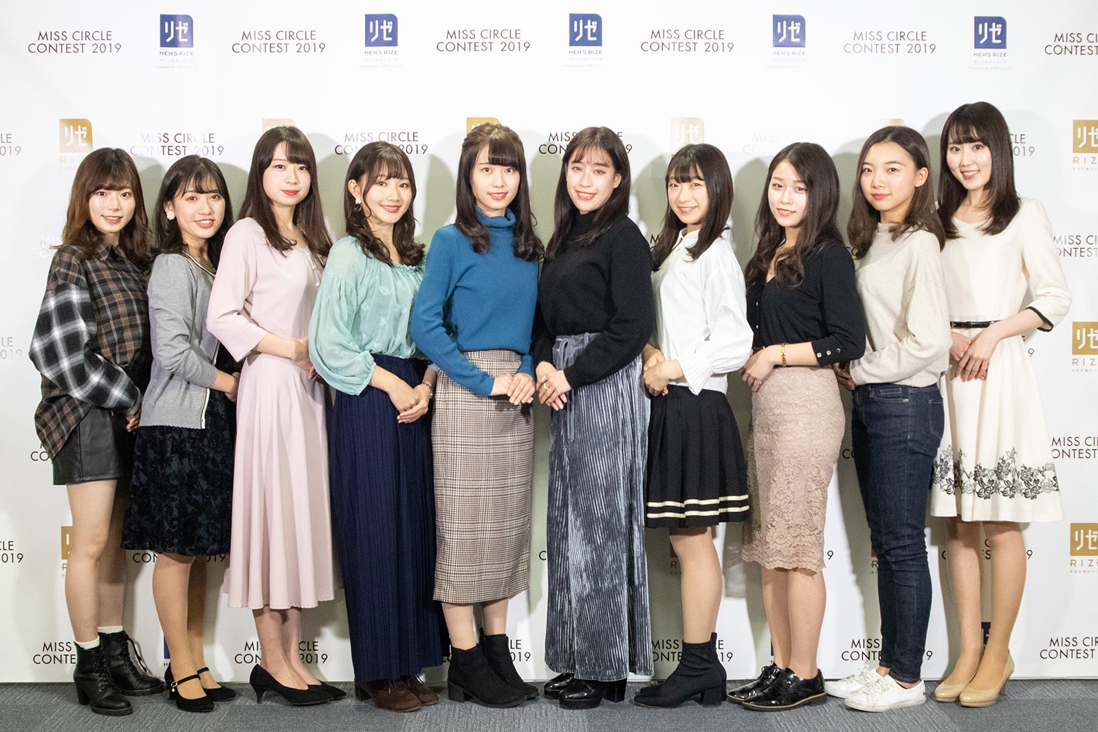 （左から）黒川さくら、宮澤咲希、町遥香、斎藤渚、岡部優衣、水野愛友美、藤野亜紗美、石黒香奈、孫愛、井手麻以花（提供画像）