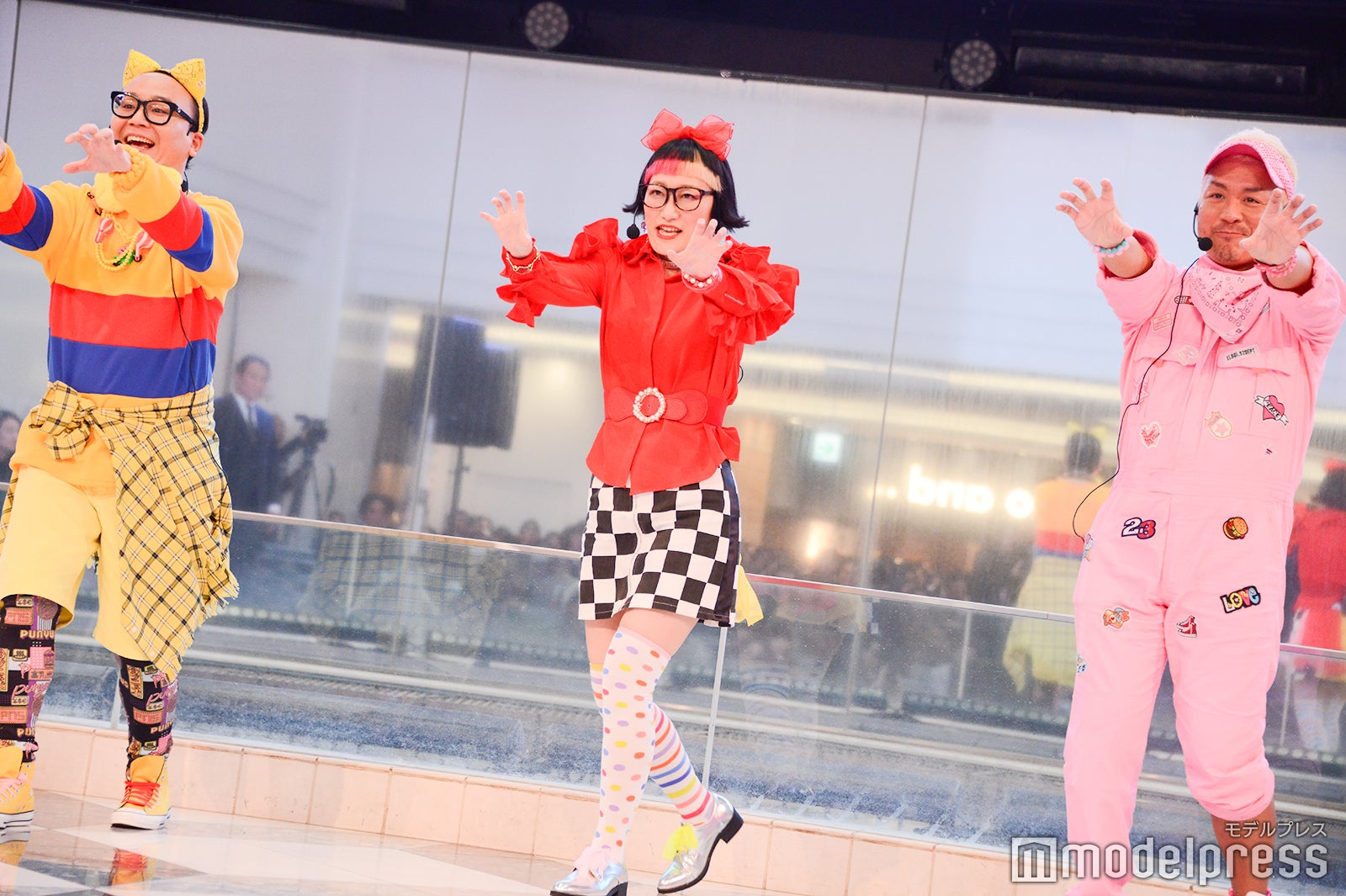 POP MONSTERたかし、松浦志穂、マサルコ／吉本坂46「泣かせてくれよ」発売記念イベント（C）モデルプレス