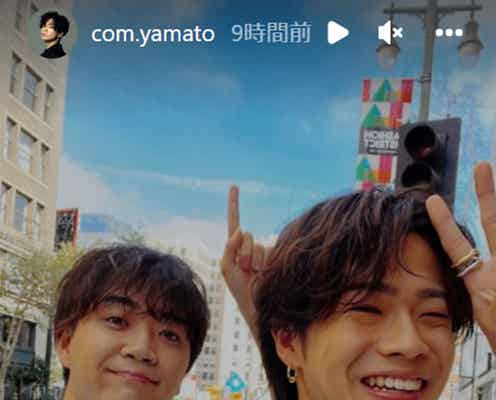 コムドット、アメリカ・LA到着報告 オフショット続々公開で「お仕事?」「楽しみ」と期待の声
