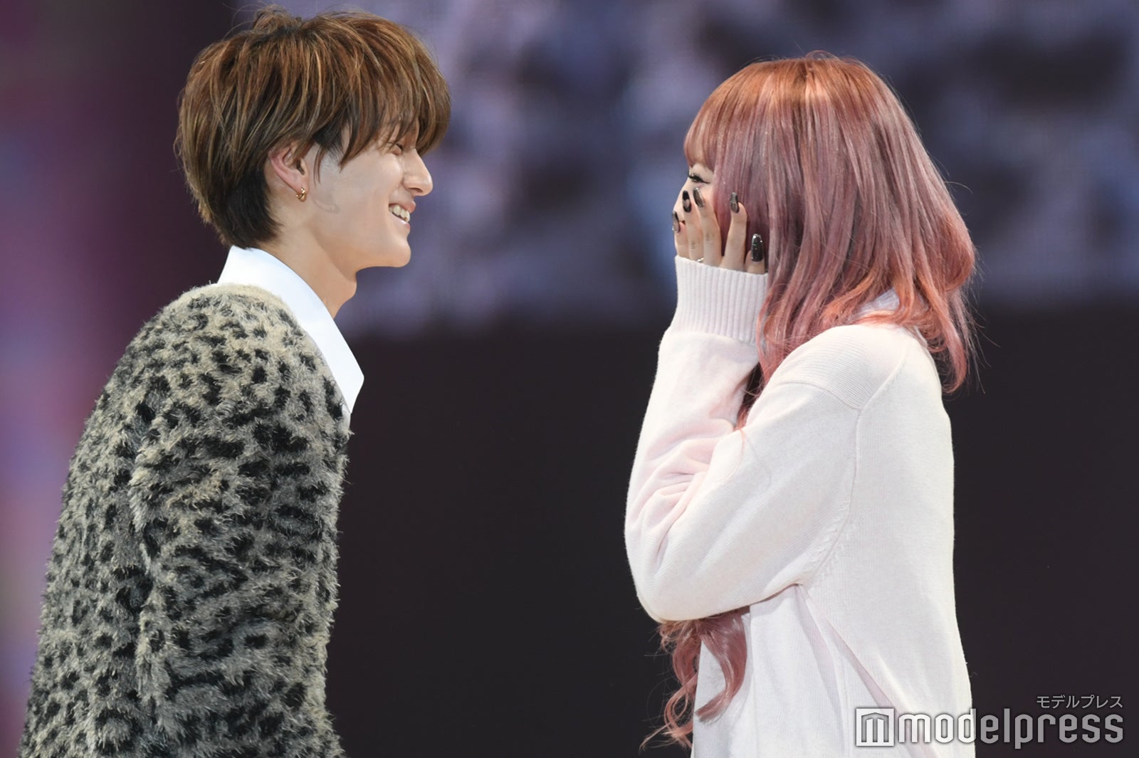 須藤大和、細川愛沙「今日、好きになりました。」ステージ（C）モデルプレス