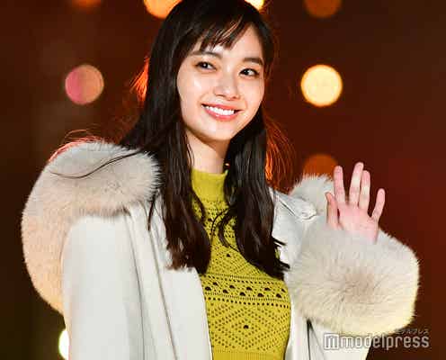 新川優愛、上品コーデで華やかオーラ 歓声響く<TGC2018A/W>