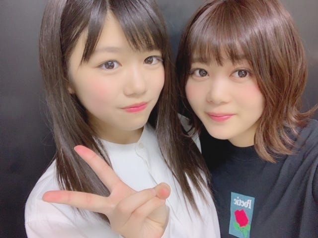 武元唯衣、尾関梨香/尾関梨香オフィシャルブログより