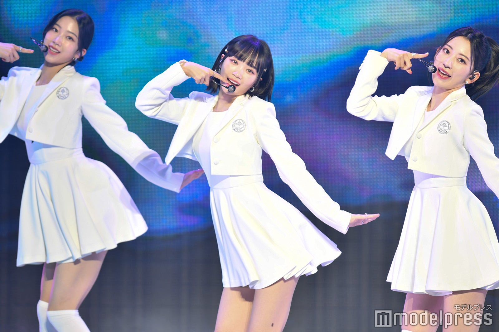 KAZUHA、CHAEWON、SAKURA（C）モデルプレス