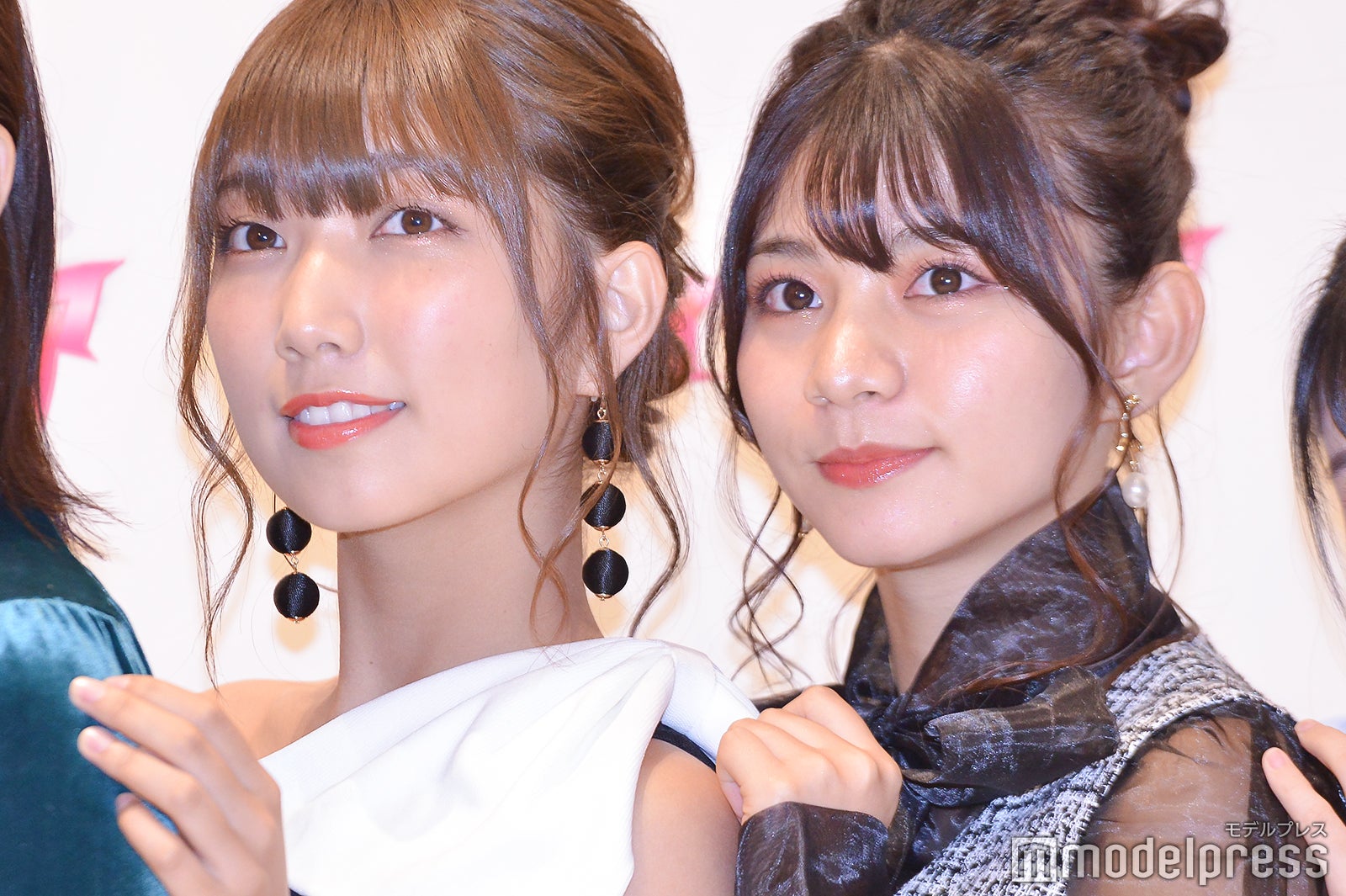 霜月めあ、本田夕歩 （C）モデルプレス