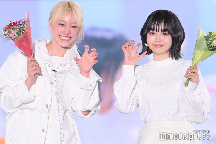 美月、ちせ「関コレ 2023 S/S」より(C)モデルプレス