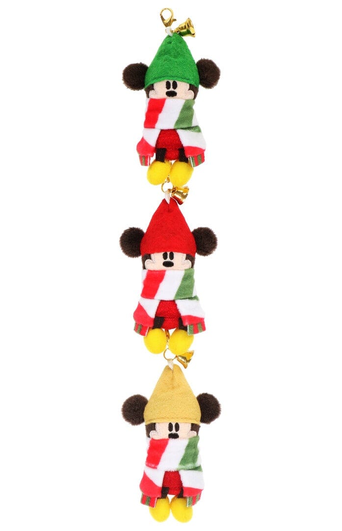 “リルリンリン”の、ぬいぐるみチャームセット 3個セットで 3600円。1個の長さ約9cmです