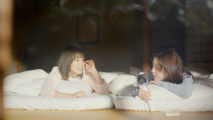 「奈緒の髪」篇(提供写真)