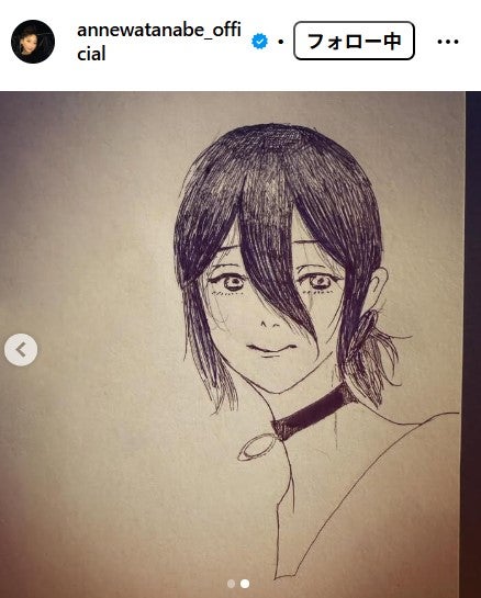 画像3/23) 杏「チェンソーマン」レゼの直筆イラストが「上手すぎる