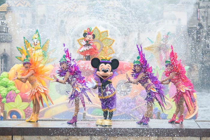 「ミニーのトロピカルスプラッシュ」(C)Disney