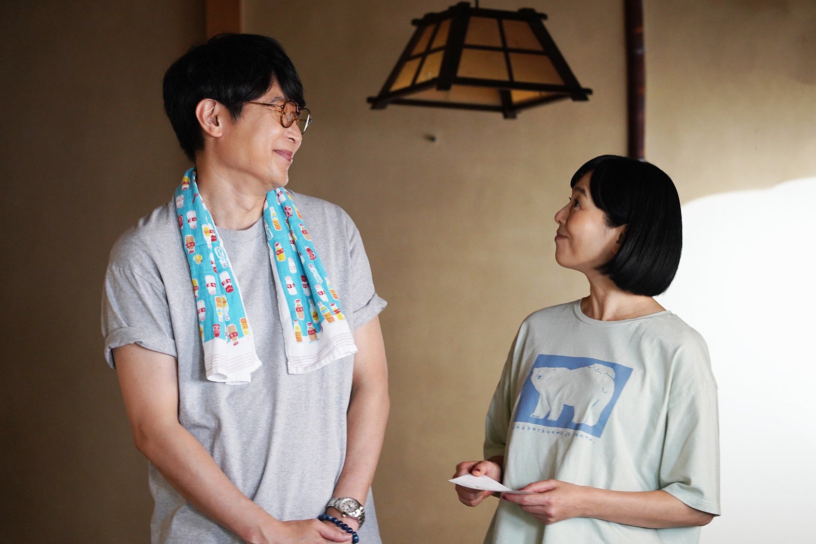 平原テツ、坂井真紀「ラストノート」第10話（C）フジテレビ