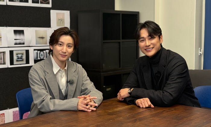 京本大我、チェ・ウヒョク(C)WOWOW