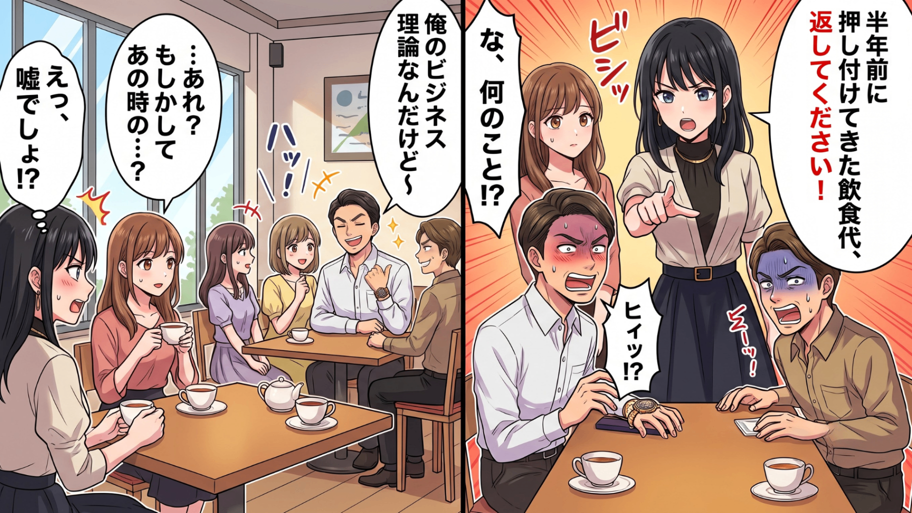 【後編】【合コン】「正直つまらない」男性陣に本音を伝えると、トイレに逃げられた！？半年後【まさかの反撃】を…！