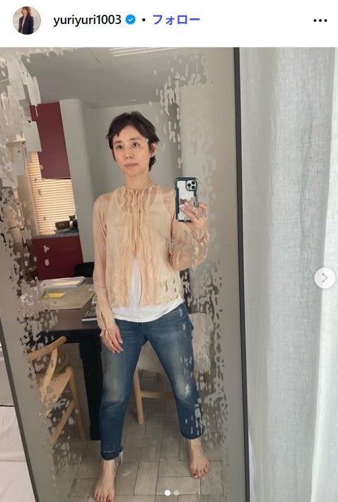 石田ゆり子  Instagramより