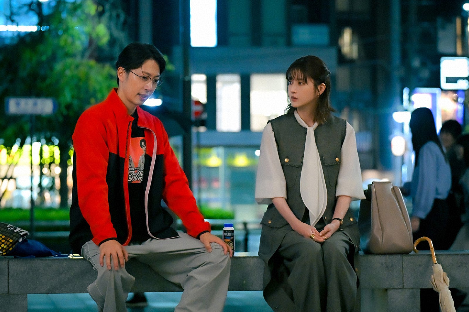 金田哲、松本若菜「君の好きは無敵」最終話（C）TBS