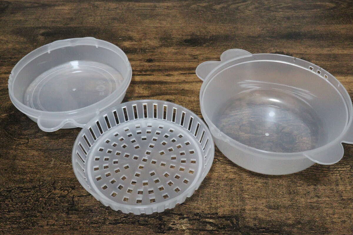 ダイソー 電子レンジでお手軽肉まん&枝豆調理器 パーツ ダイソー 電子レンジでお手軽肉まん&枝豆調理器 パーツ