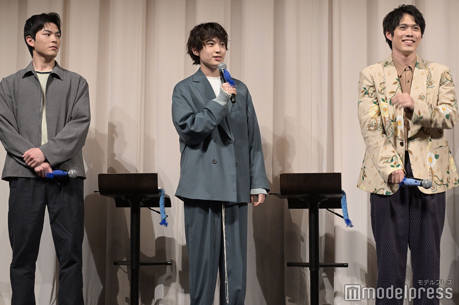 松大航也、上村海成、細田佳央太（C）モデルプレス