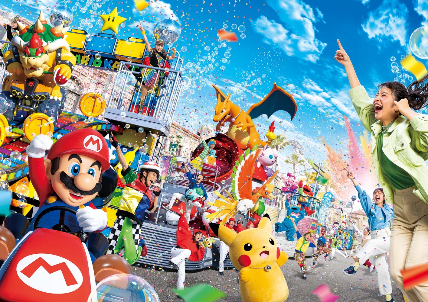 USJ、マリオ＆ポケモン参加の新パレード「NO LIMIT！パレード」フード 
