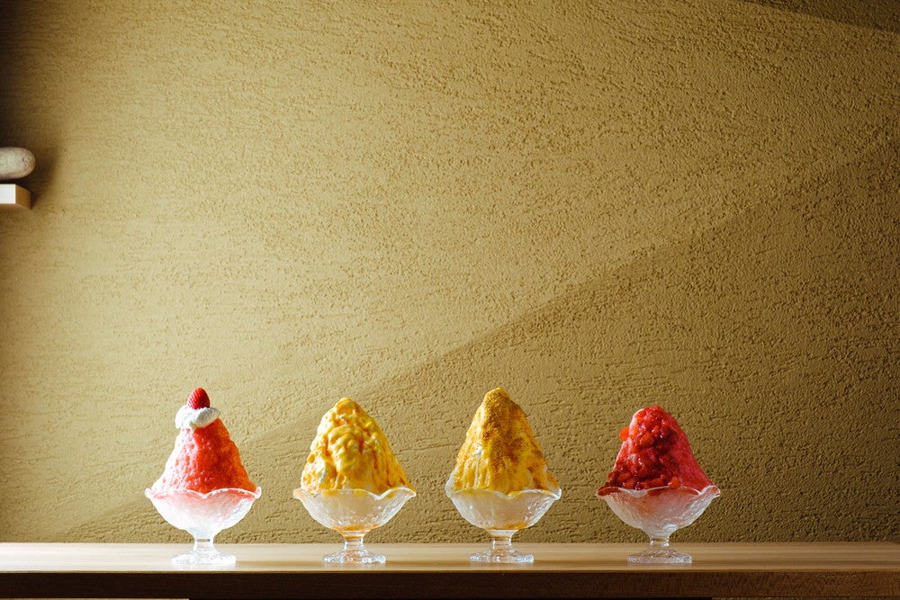  さんかく氷／画像提供：OMOI