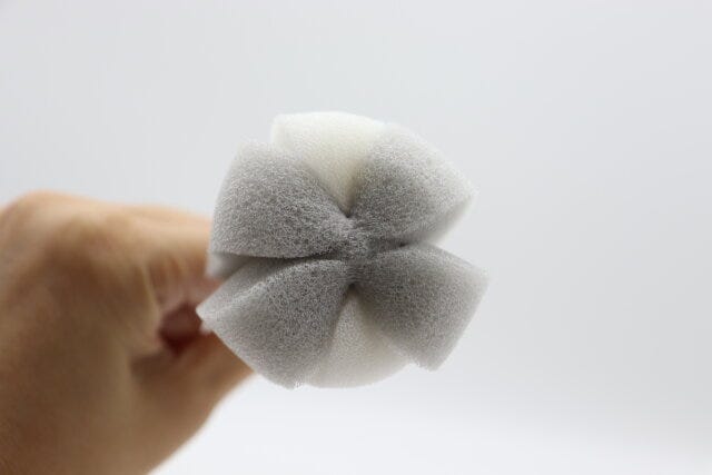 ダイソー コップ・ボトル洗いスポンジ(2段伸縮) 頭部 スポンジ ダイソー コップ・ボトル洗いスポンジ(2段伸縮) 頭部 スポンジ