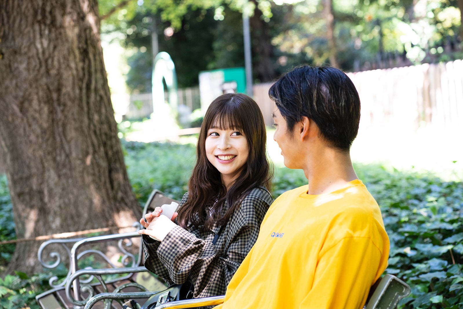 染野有来、平原颯馬「オオカミくんには騙されない」第11話（C）AbemaTV, Inc.