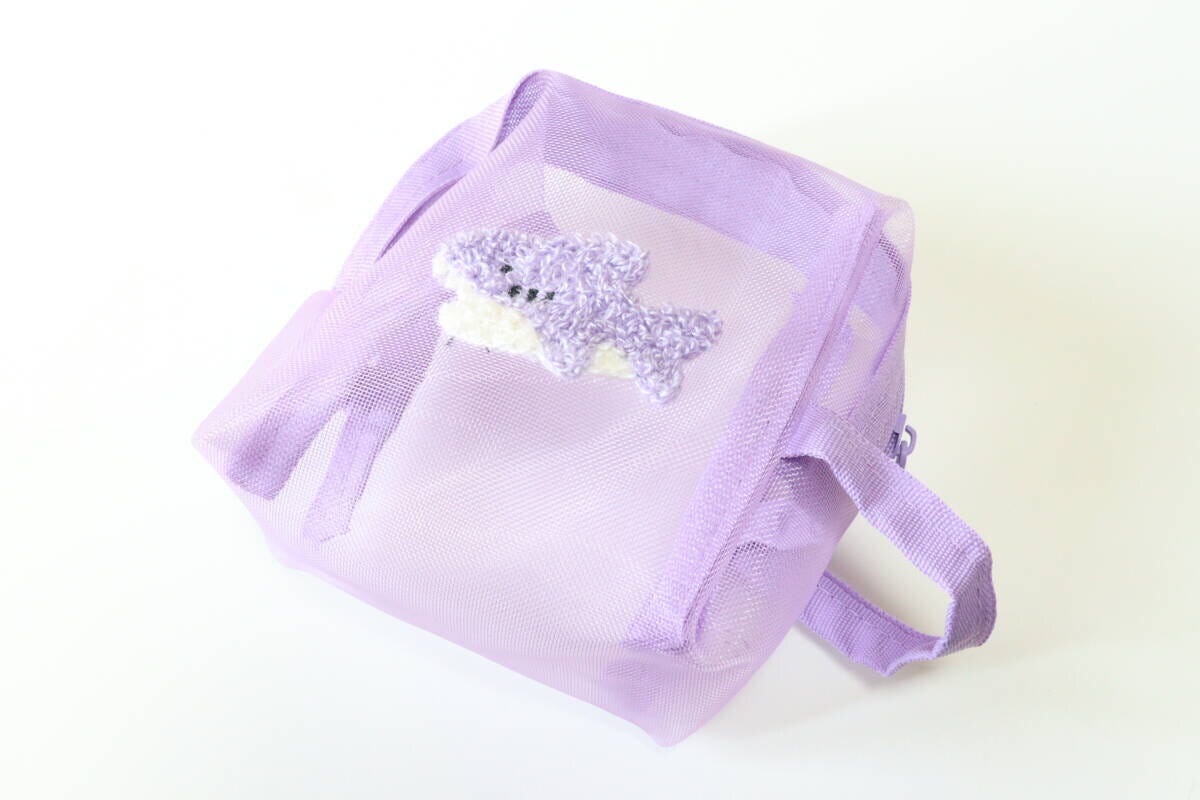 スクエアメッシュポーチ(A) スクエアメッシュポーチ(A)