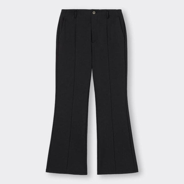 GU　パンツ　スラックス　フレア