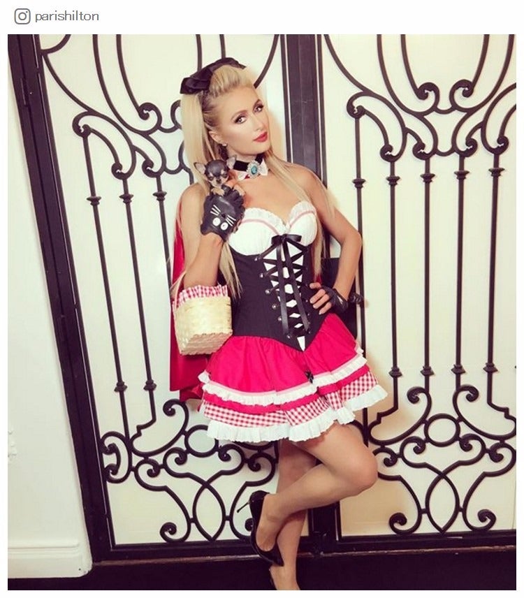 赤ずきんのパリス・ヒルトン（パリス・ヒルトンInstagramより）