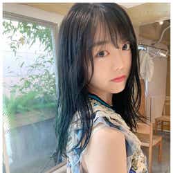 峯岸みなみ 透明感ミントブルー ヘアにイメチェン 韓国のアーティストさん可愛いし モデルプレス 峯岸みなみ 透明感ミントブルー ヘアにイメチェン 韓国のアーティストさん可愛いし モデルプレス