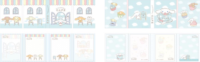 パタパタメモ帳(2種) 各¥600(C) 2001, 2019 SANRIO CO., LTD. APPROVAL NO. G601201
