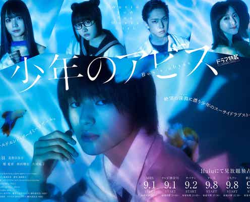 荒木飛羽・北野日奈子・FANTASTICS堀夏喜ら“闇と光”表現したポスタービジュアル解禁 OP&ED主題歌も決定<少年のアビス>