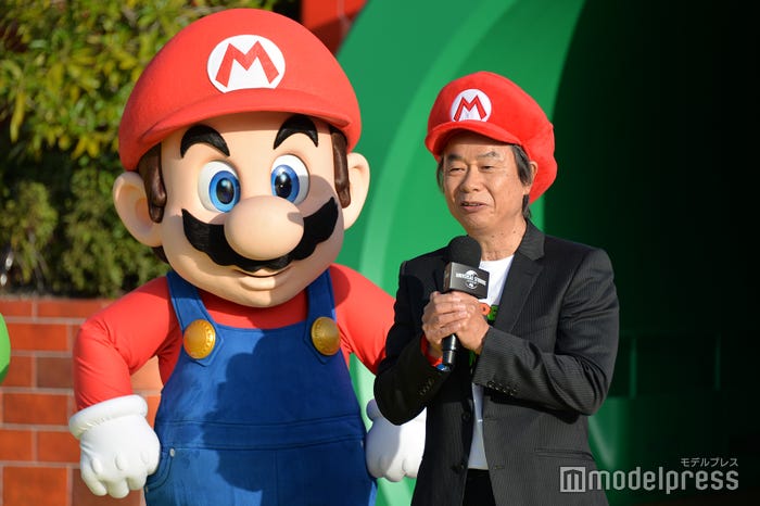マリオ、宮本茂氏(C)モデルプレス