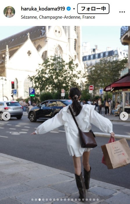 兒玉遥Instagramより