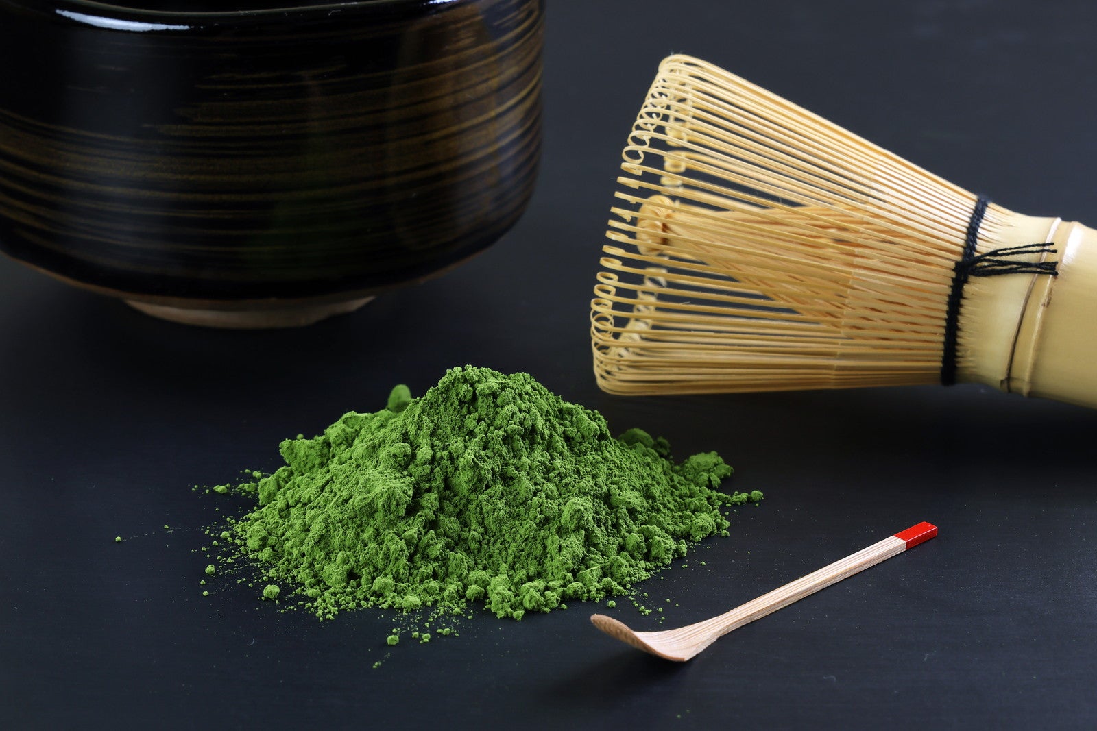 有機JAS認定された自社の抹茶をふんだんに使用／提供画像