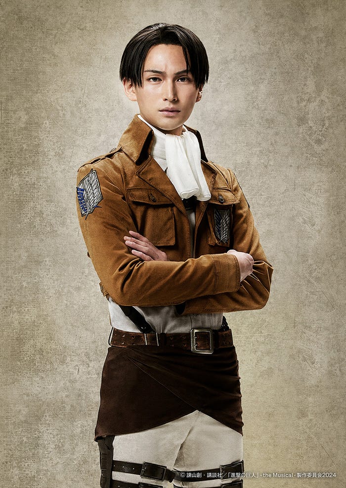 松田凌(C)諫山創・講談社/「進撃の巨人」 the Musical 製作委員会 2024